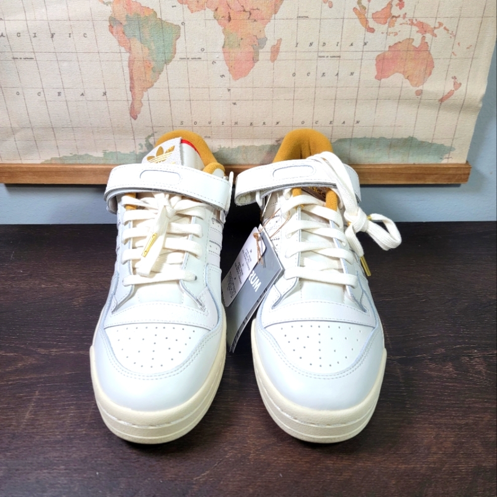 BRAND NEW Adidas Forum 84 Low Victory Gold Men's Size: 11.0 - Picture 2 of 5